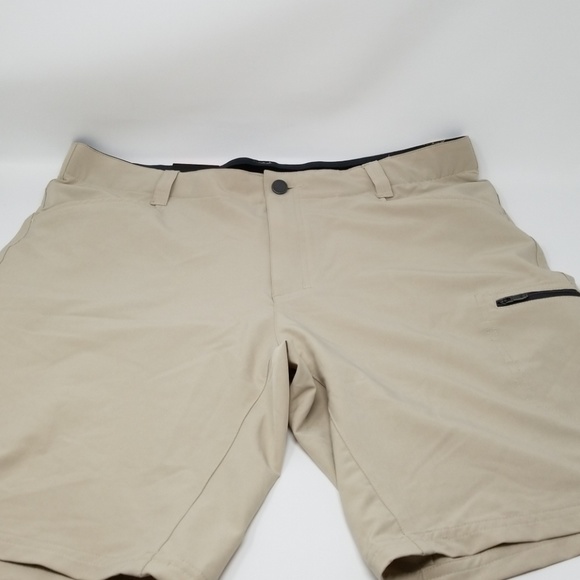 zeroxposur men's lightweight stretch travel shorts